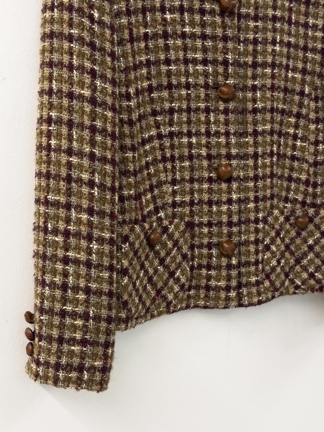 베네통 트위드 자켓 상품이미지3