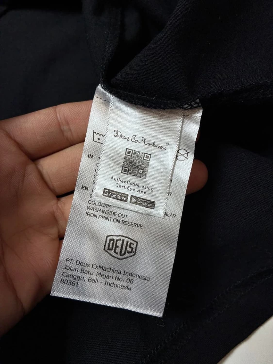 데우스 엑스 마키나 모터사이클 반팔 티셔츠 PN8593 상품이미지7