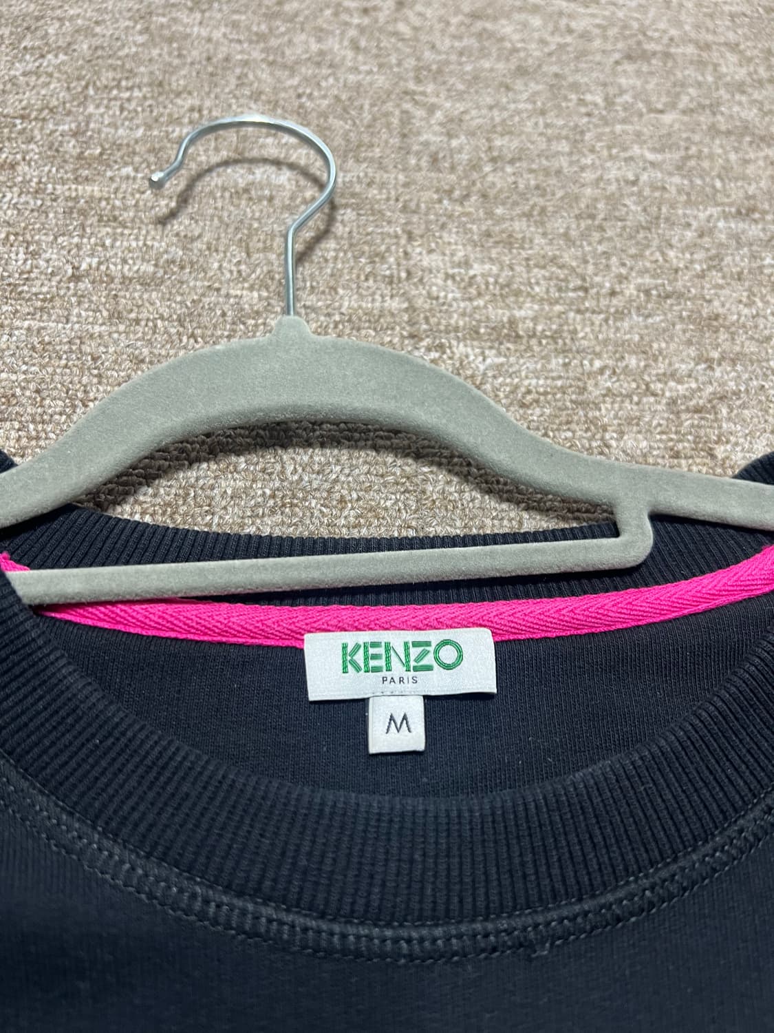 겐조 블랙 타이거 맨투맨 M 상품이미지3