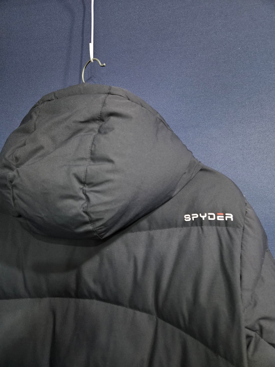 스파이더 블랙컬러 남성 105 덕다운 롱패딩  상품이미지9