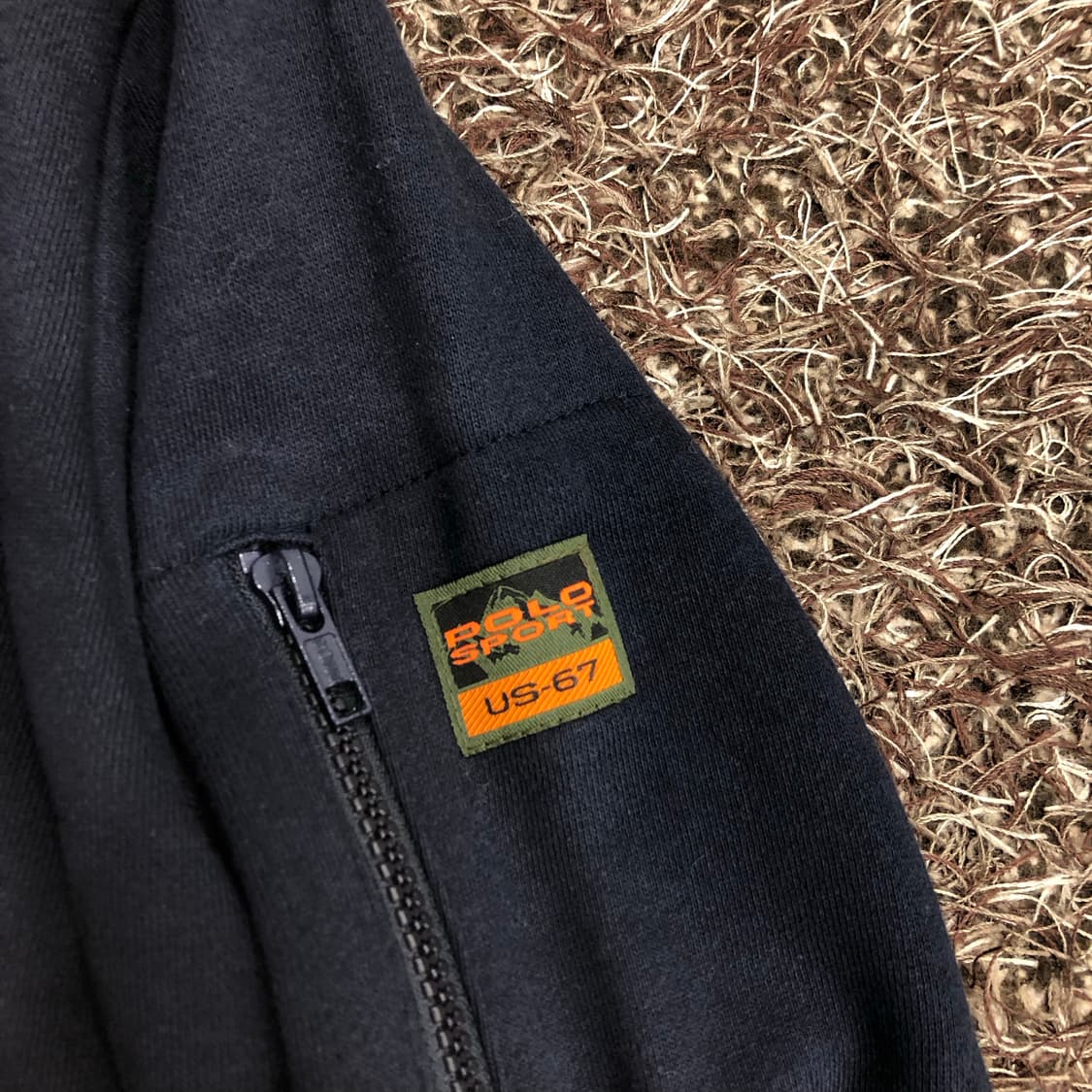 폴로 스포츠 코튼 집업 블루종 자켓 상품이미지3