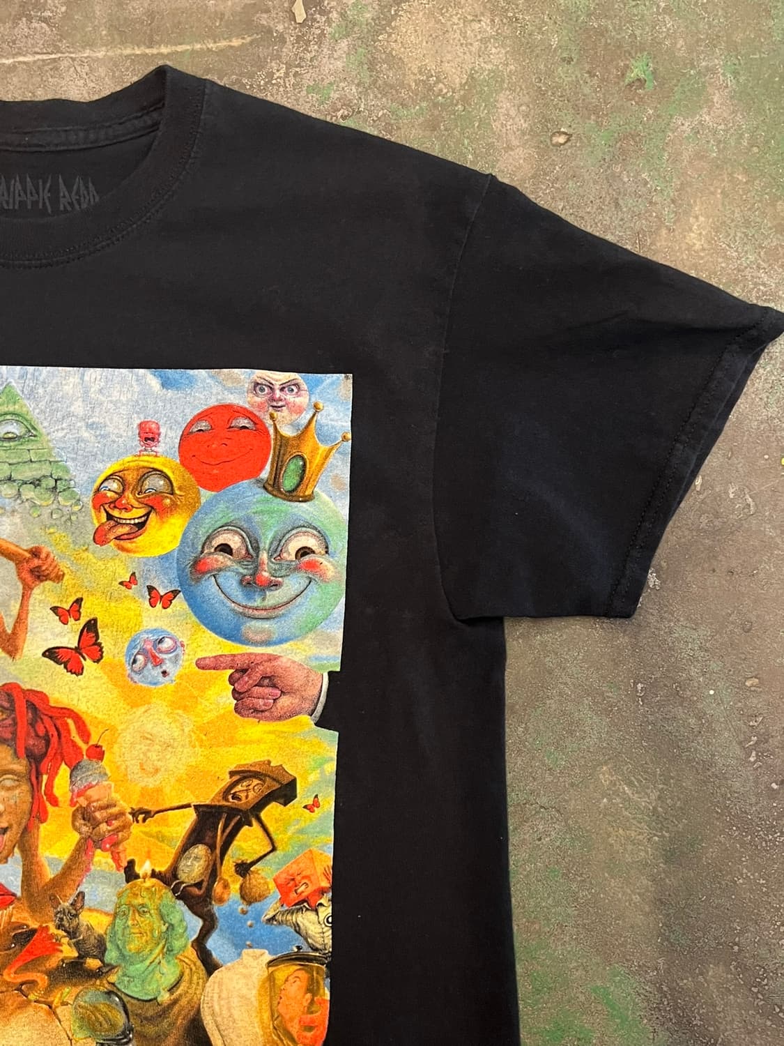 [M] 트리피 레드 Trippie Redd 아트워크 티셔츠 상품이미지2