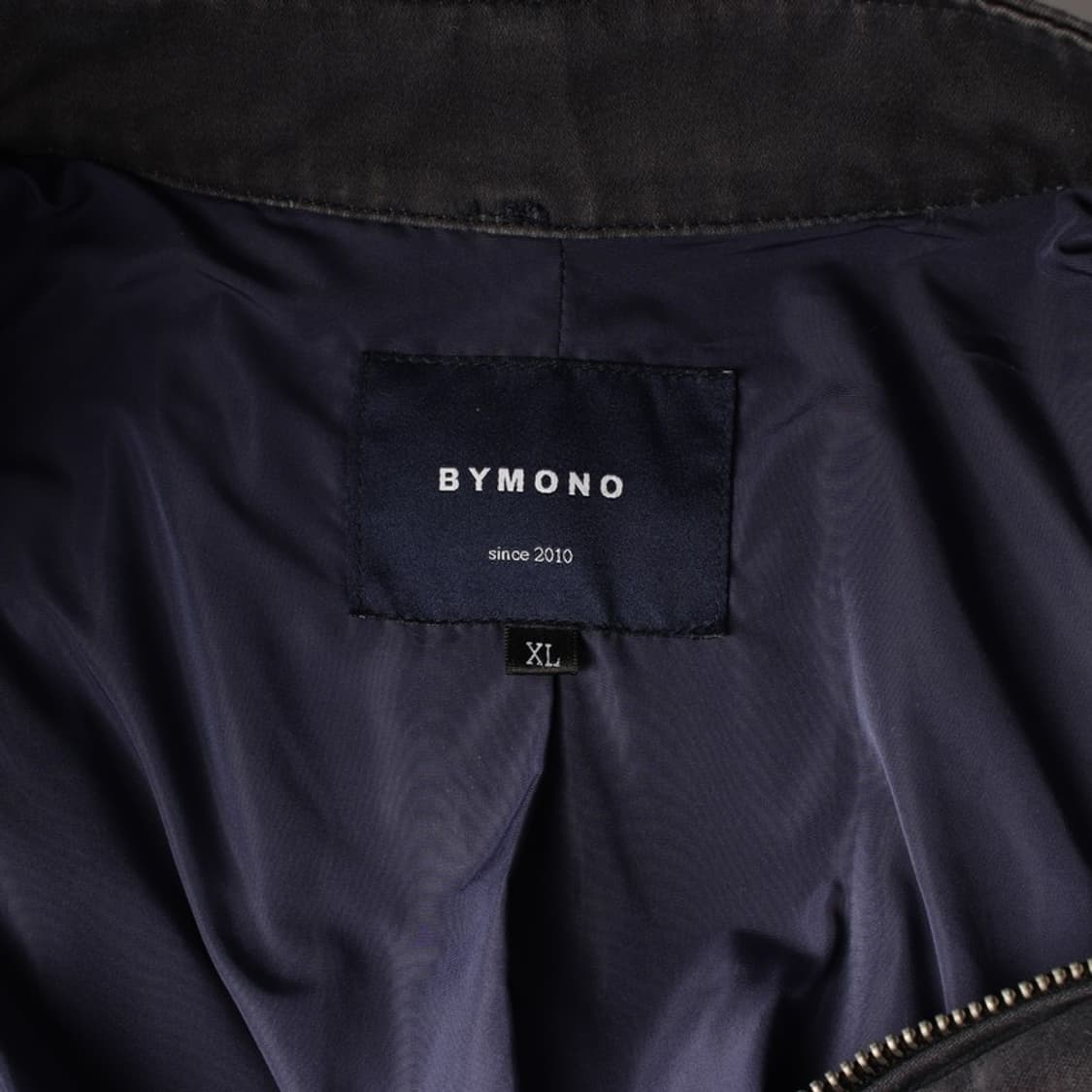 BYMONO 네이비 코튼 스탠드넥 야상 XL 상품이미지6