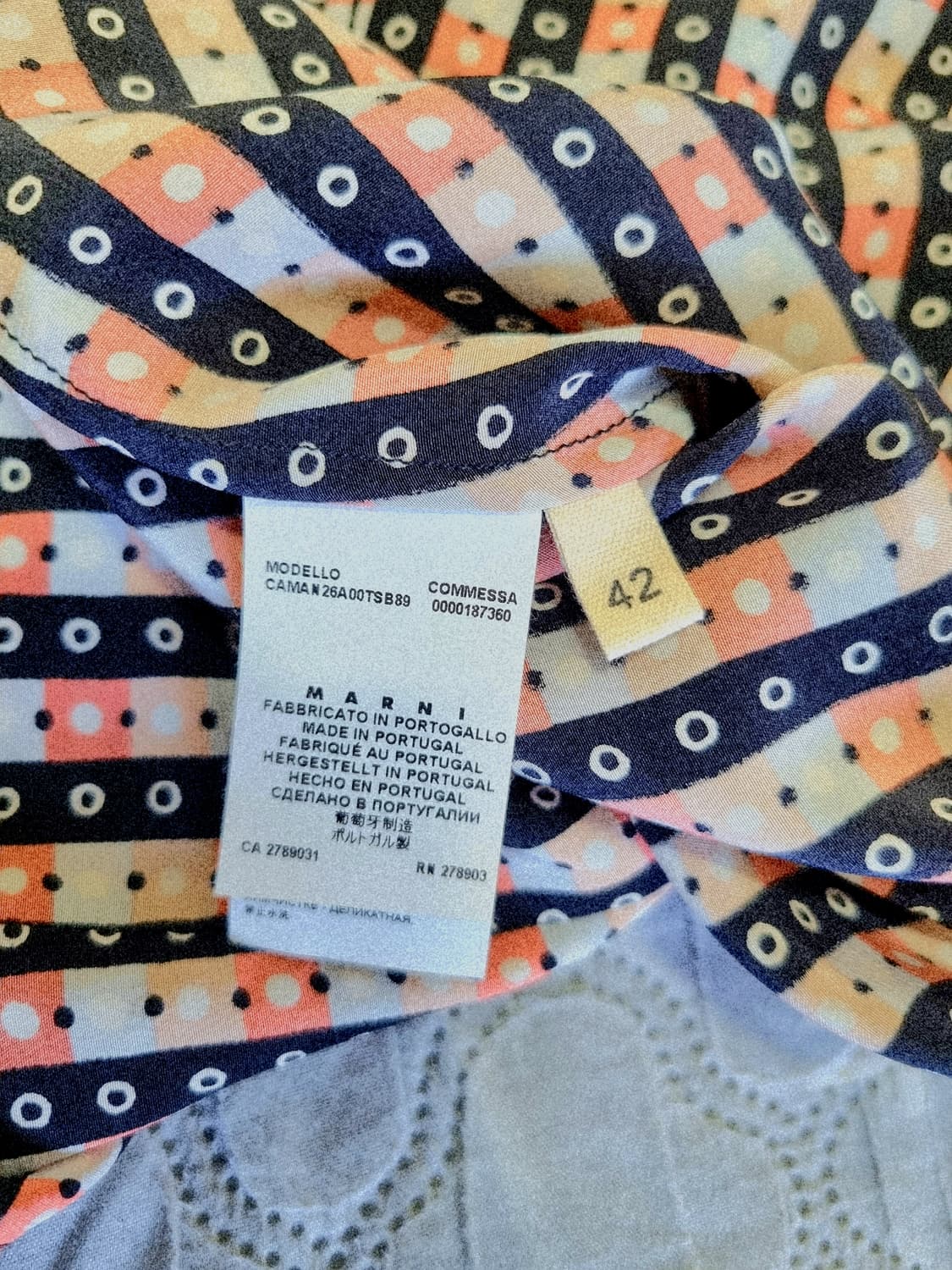 마르니 정품 블라우스 66사이즈 상품이미지5