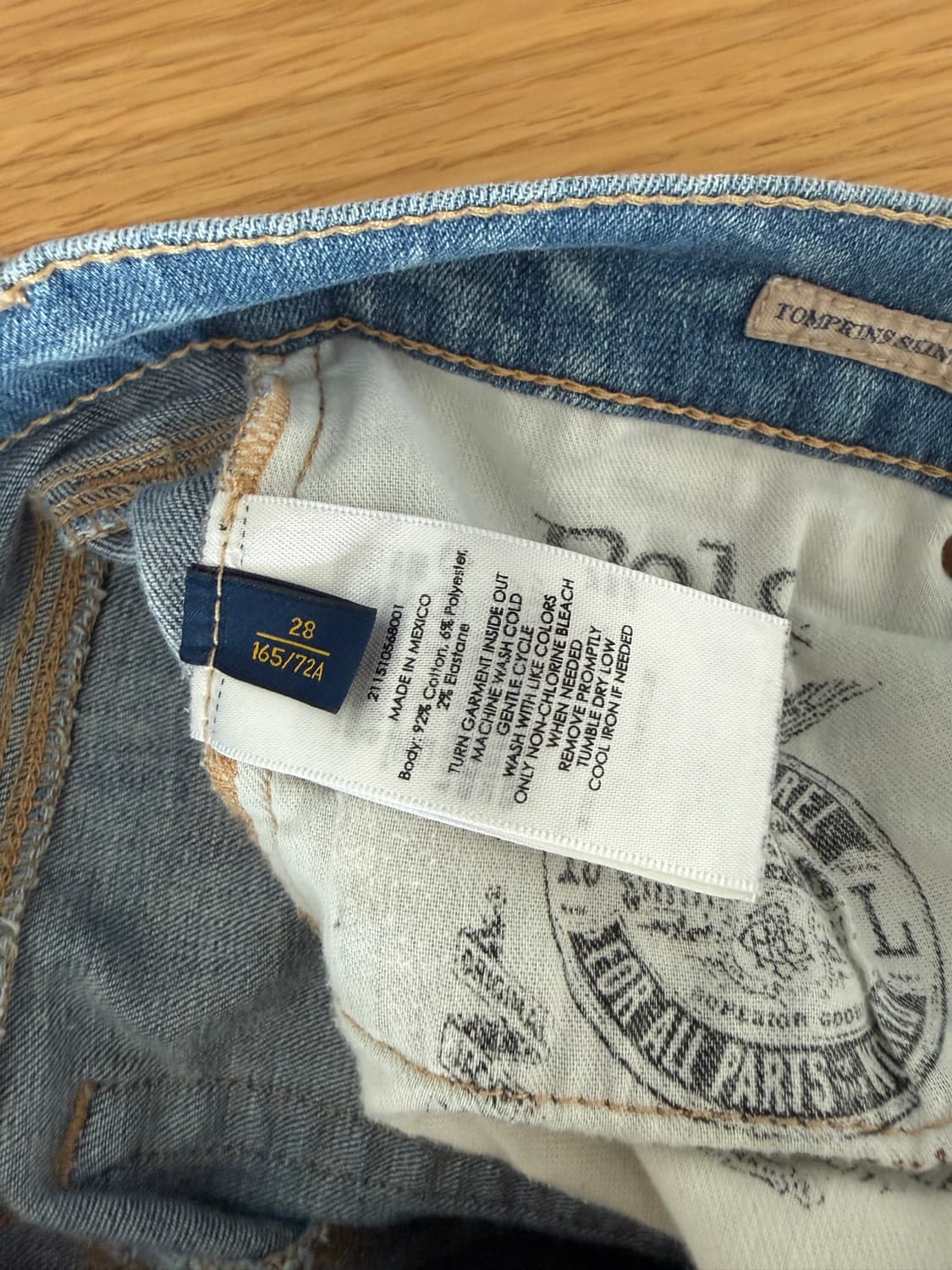 폴로 랄프로렌(Polo Ralph Lauren) 스니키 데님 팬츠 상품이미지10