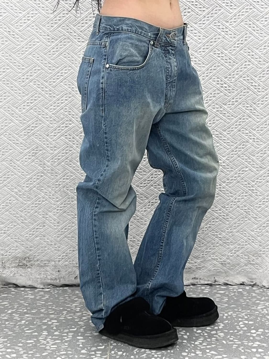 히스토리 빈티지 키치 유니크 스트릿 버니 데님팬츠 32인치 C08544 상품이미지2