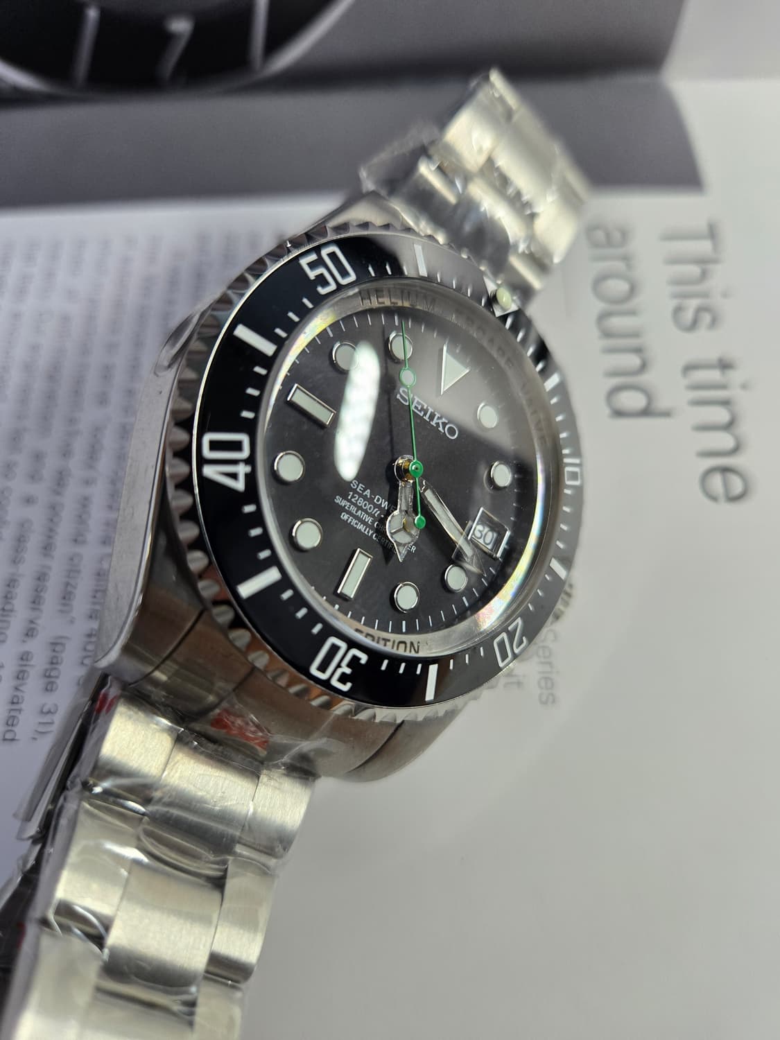 [MOD]세이코 SEIKO 씨드월러st. MOD NH35 오토매틱 상품이미지3