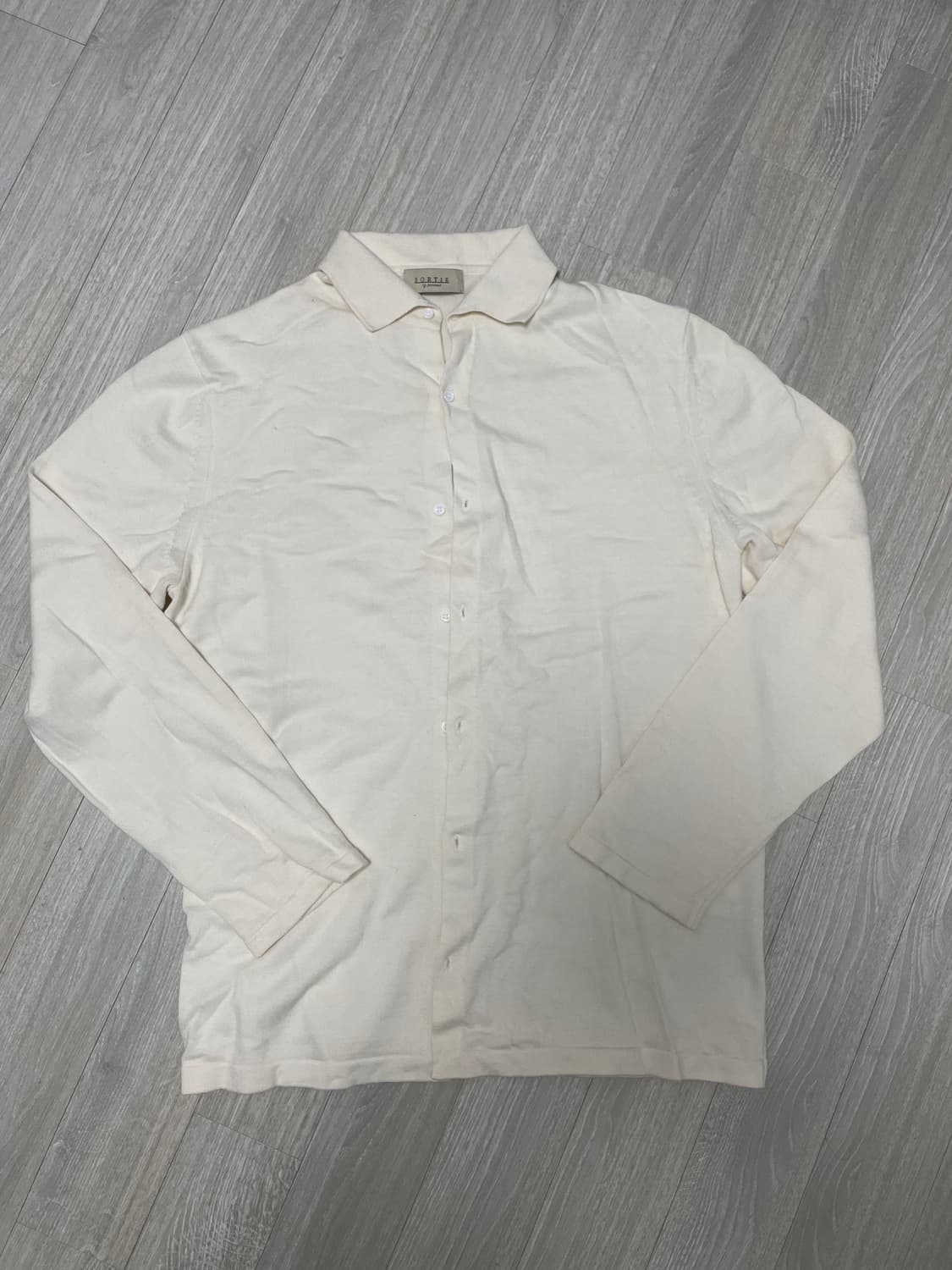 솔티 코튼 캐시미어 니트셔츠 상품이미지1