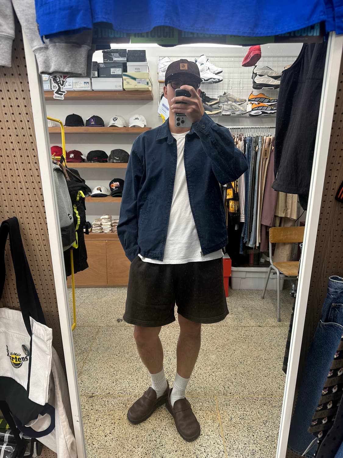90‘s 폴로 스윙탑 자켓 네이비 상품이미지10