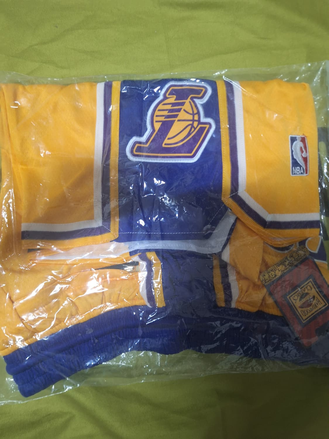 레이커스 빈티지 레트로 nba 농구유니품 반바지 상품이미지2
