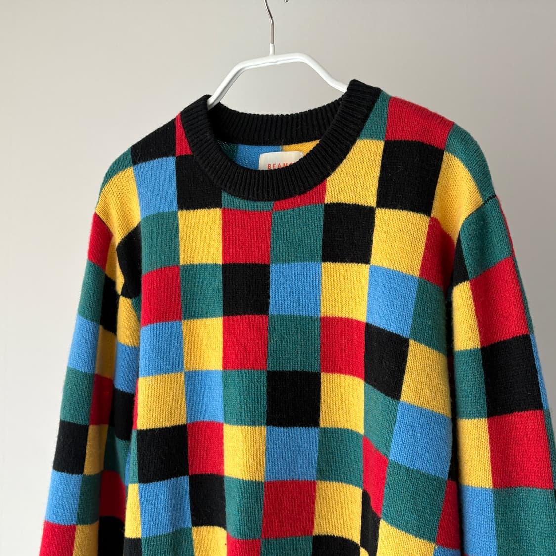  ▫️Beams Color Block Knit 상품이미지3