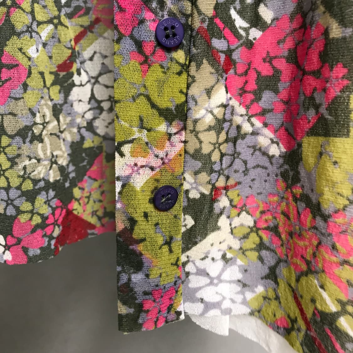 겐조 슬리브리스 블라우스 L(W) 상품이미지4