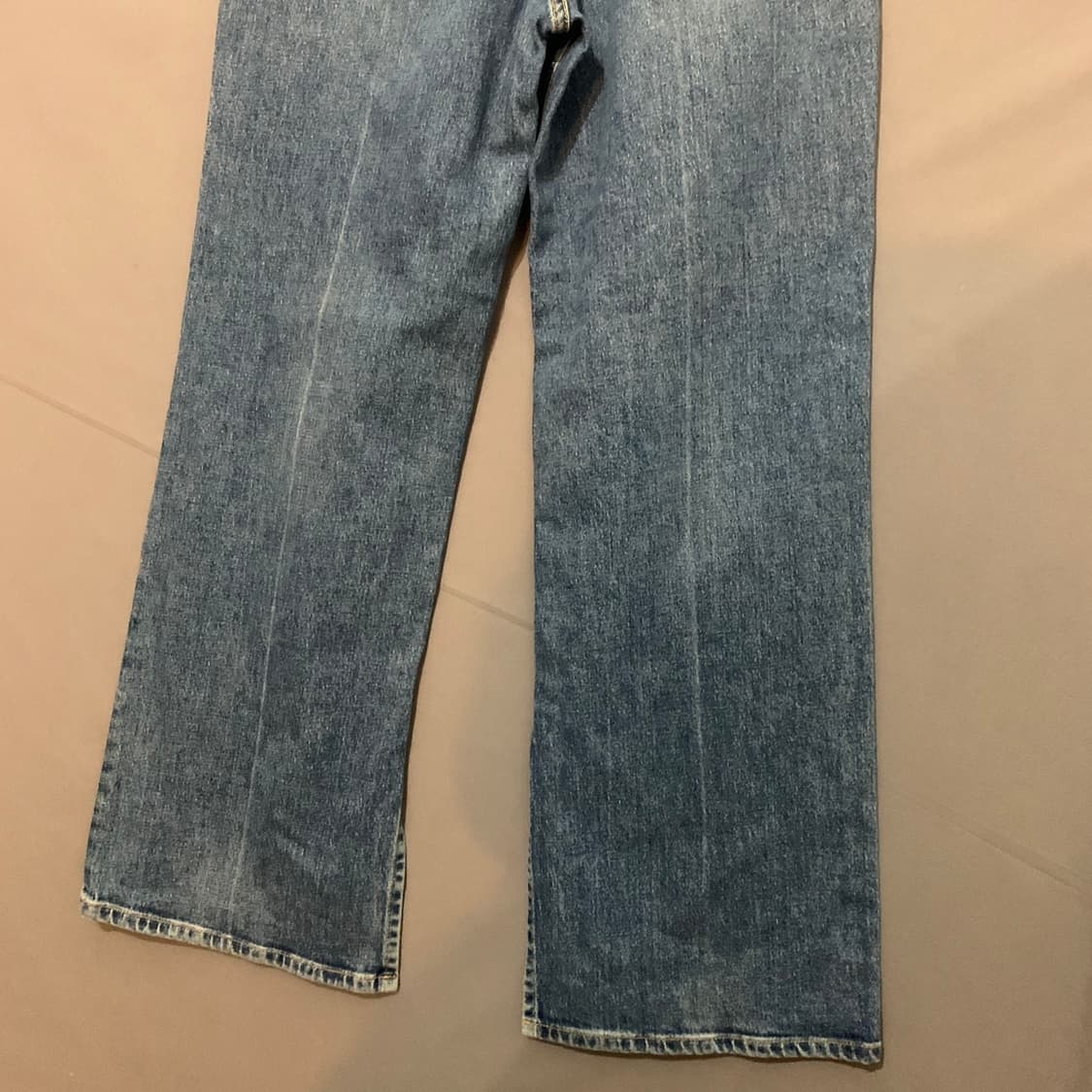 28인치 마시모두띠 밑트임 워싱 스판 데님 청바지 상품이미지4