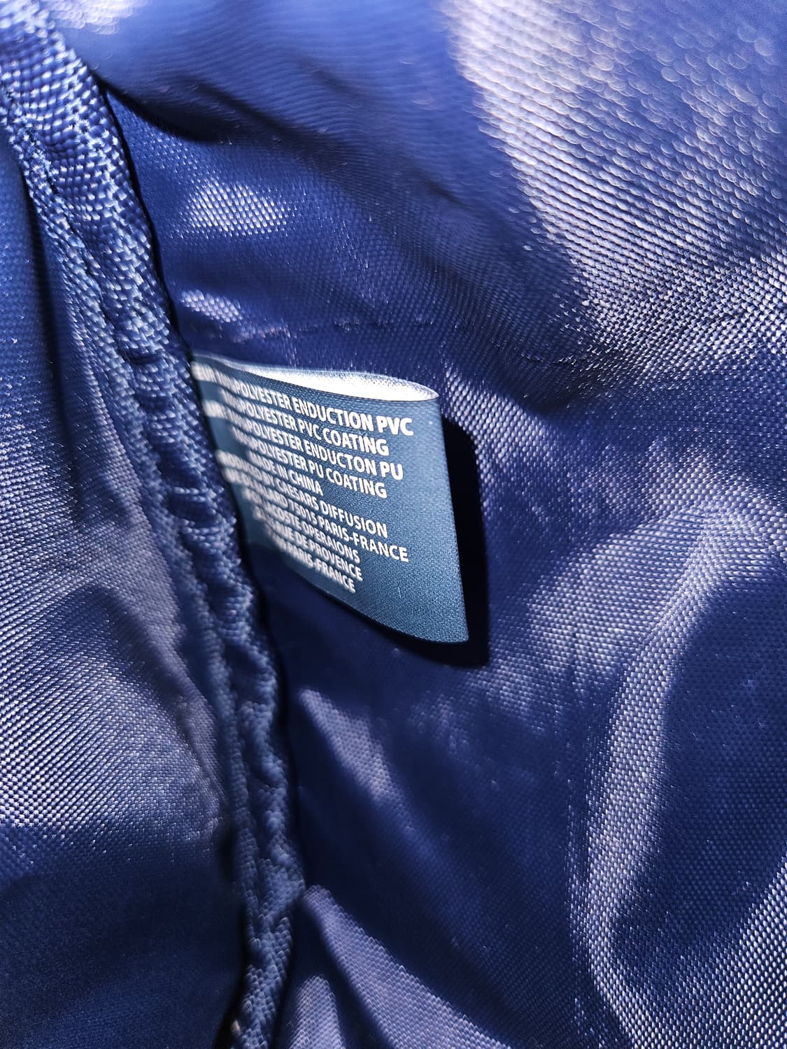 라코스테 블루 코튼 더플백 토트백 보스턴백  상품이미지4