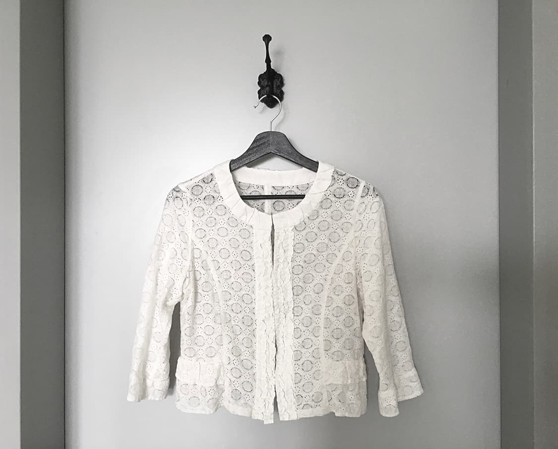 eyelet cotton blouse 상품이미지5