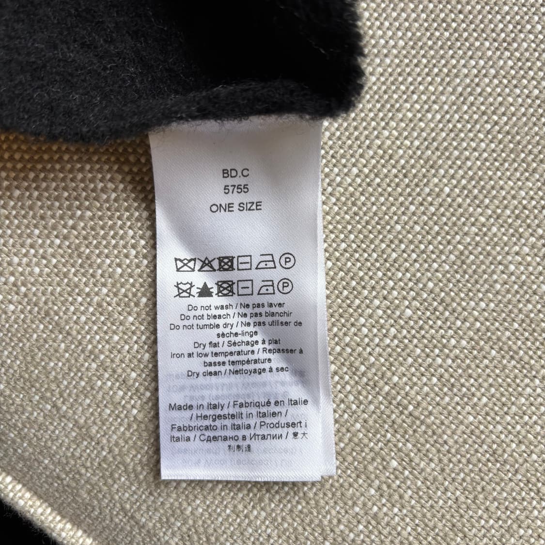 GANNI 로고 프린지 머플러 상품이미지7