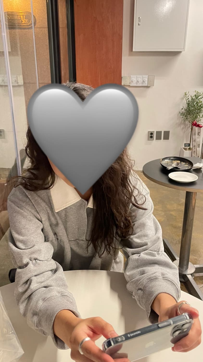 Youngoh 영오 셔링 카라 맨투맨 F 상품이미지4