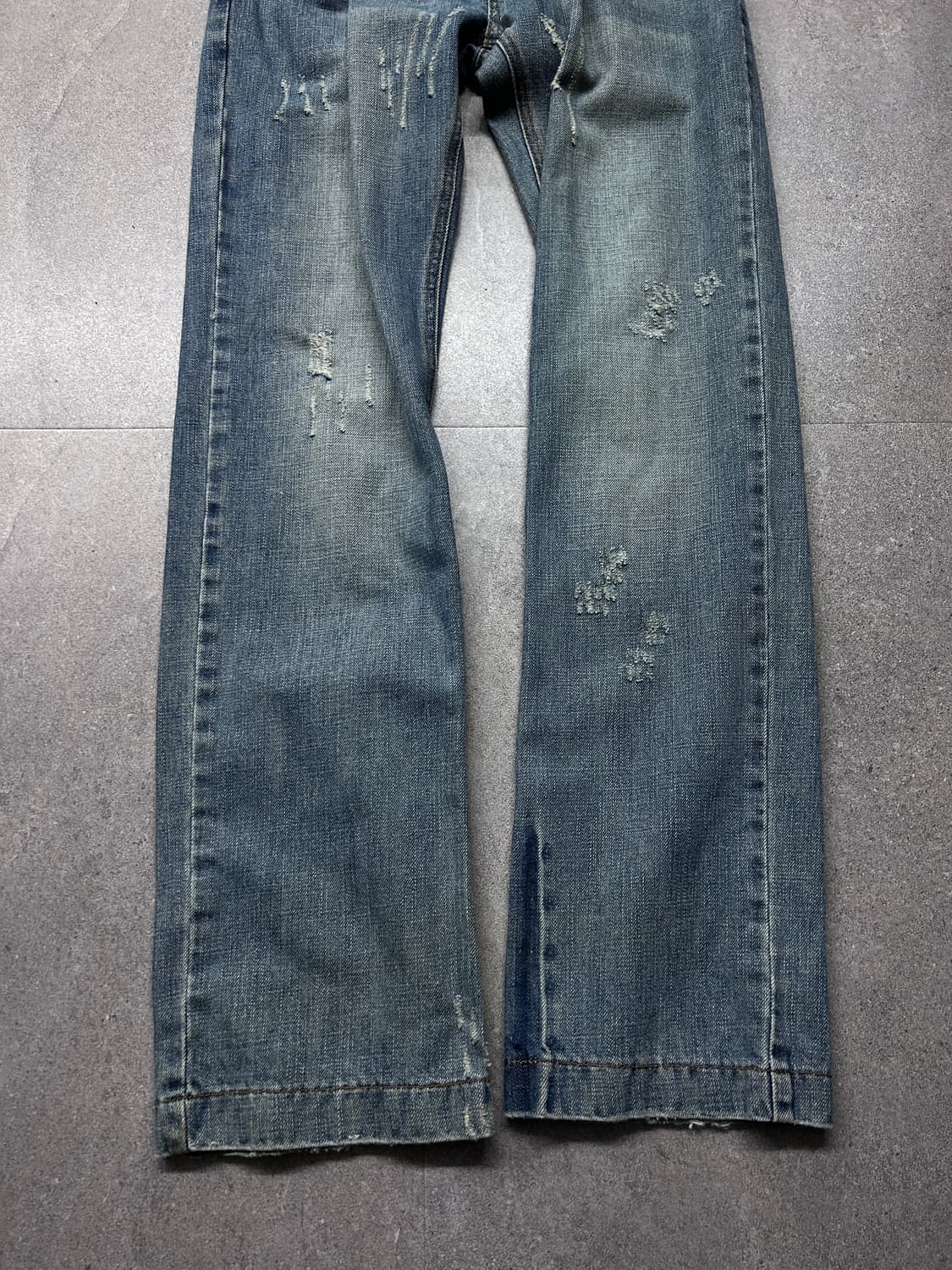 돌체앤가바나 플랩 포켓 디스트레스드 데님 상품이미지5