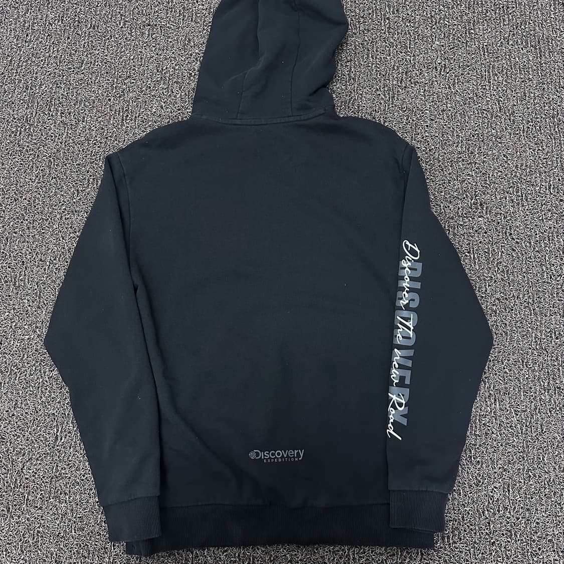디스커버리 후드티셔츠 블랙 90(S) 상품이미지5