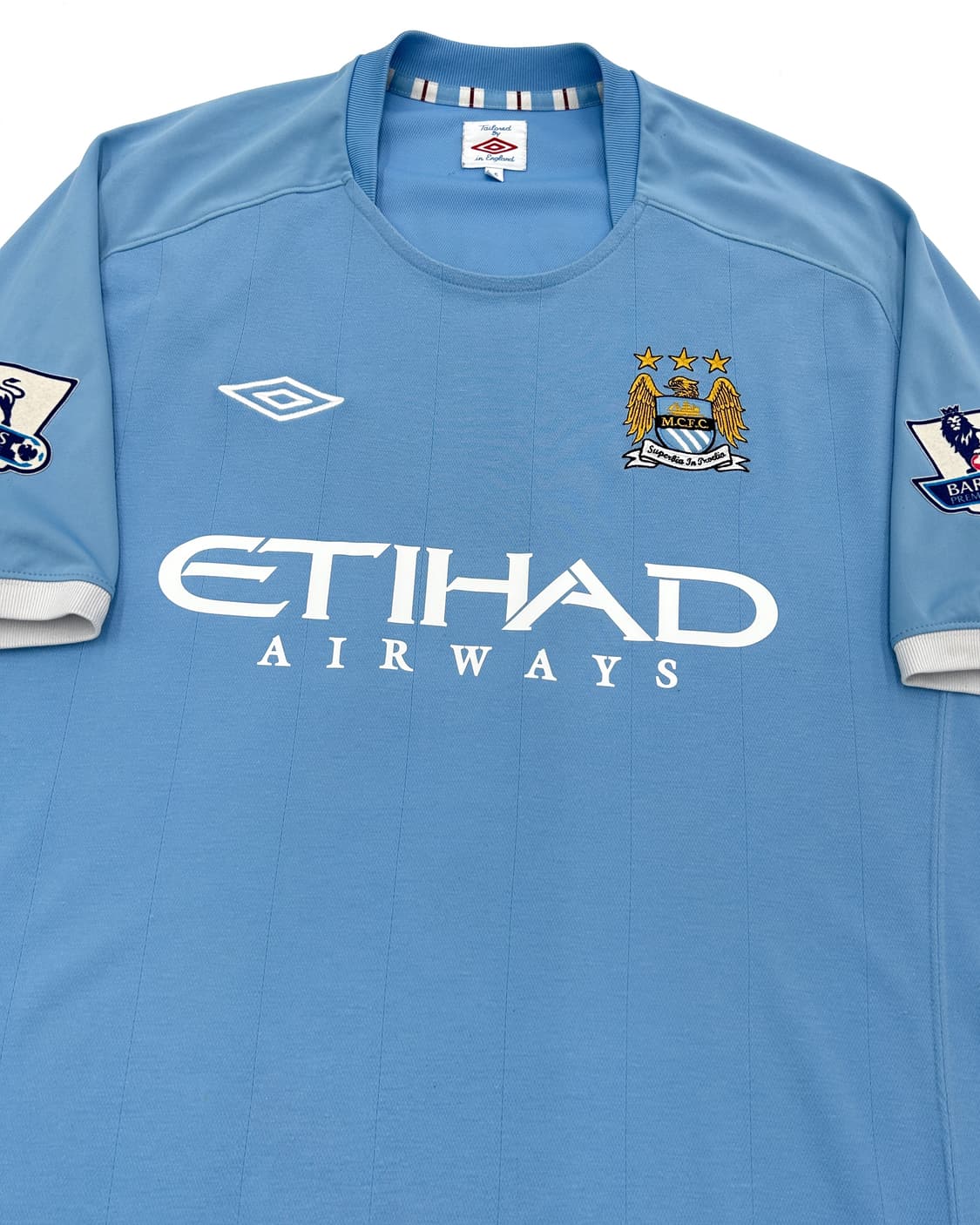 엄브로 10-11 맨체스터 시티 홈 리그킷 에딘 제코 상품이미지6
