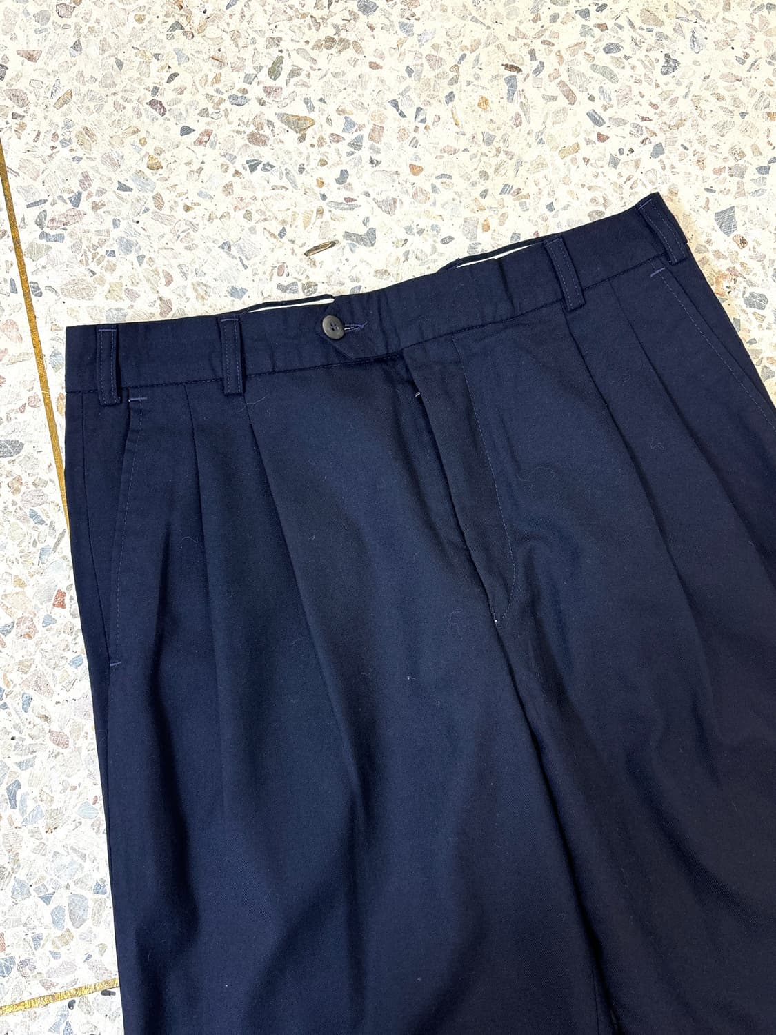 90‘s BURBERRY 투턱 슬랙스 상품이미지6