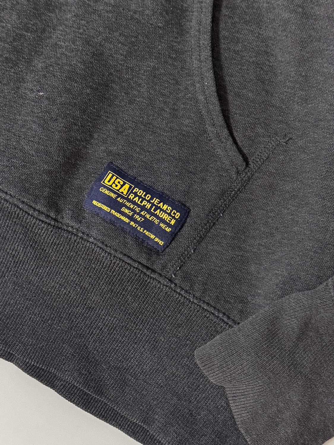 폴로 진스 루즈핏 90‘s USA 써멀 후드집업 상품이미지4