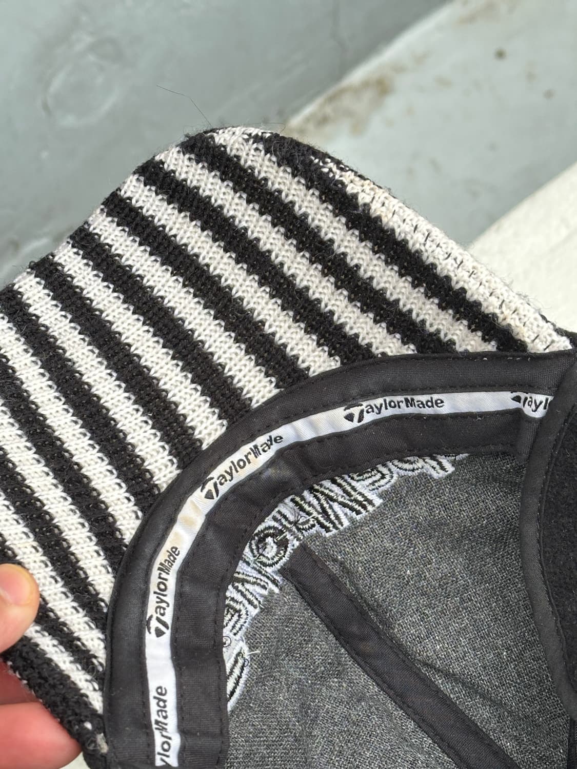 [M-L] 테일러메이드 로고 플리스 볼캡 모자 골프 상품이미지5