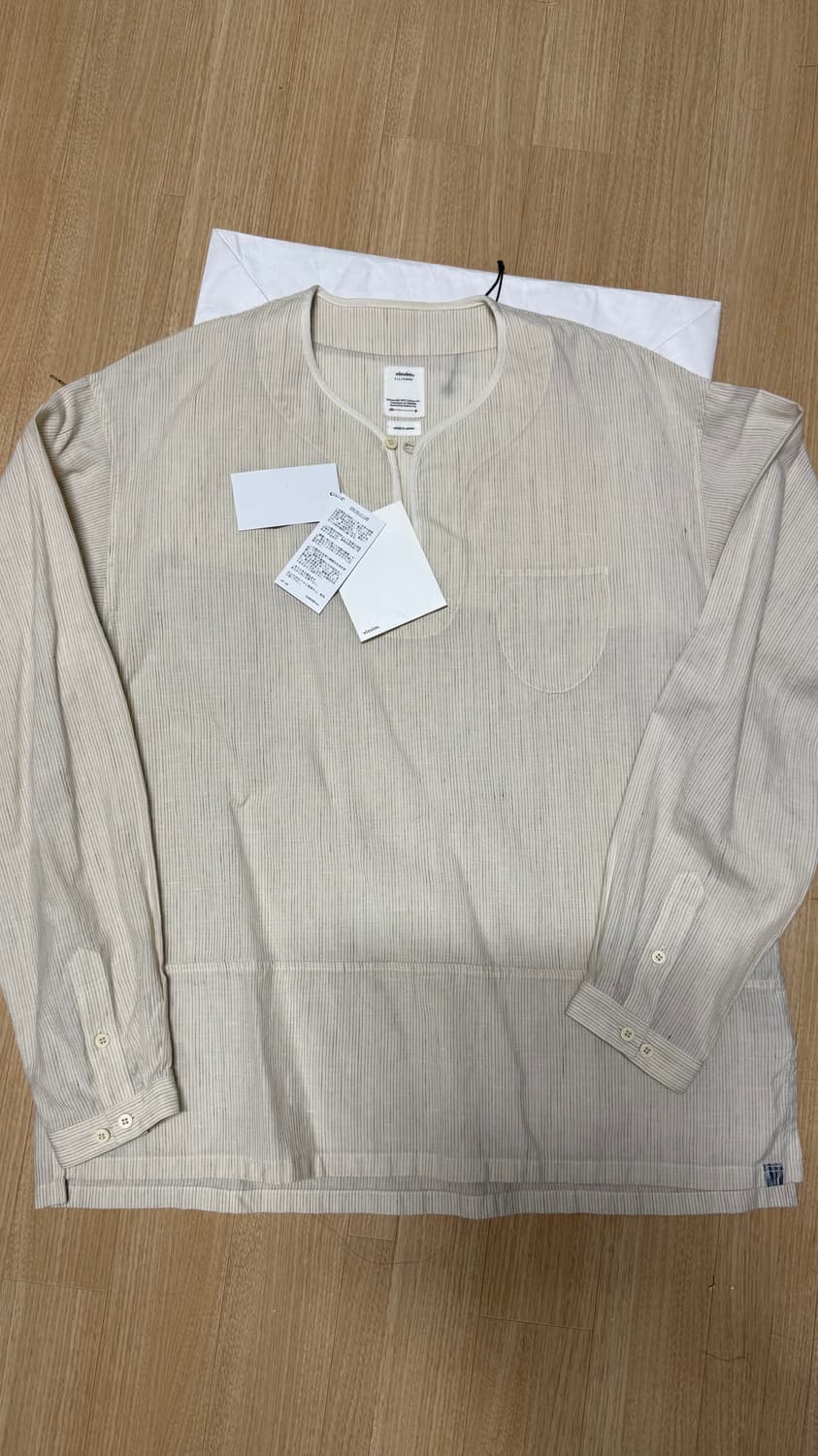 visvim 23ss tunic P.O. santome 3size 상품이미지1