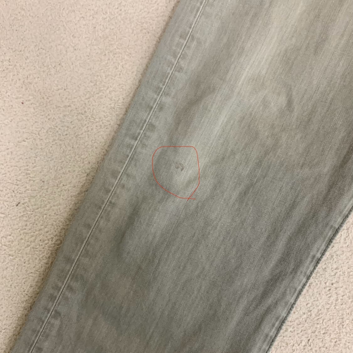 빈티지 리바이스 501 워싱 데님팬츠(32사이즈) 남자청바지  상품이미지10