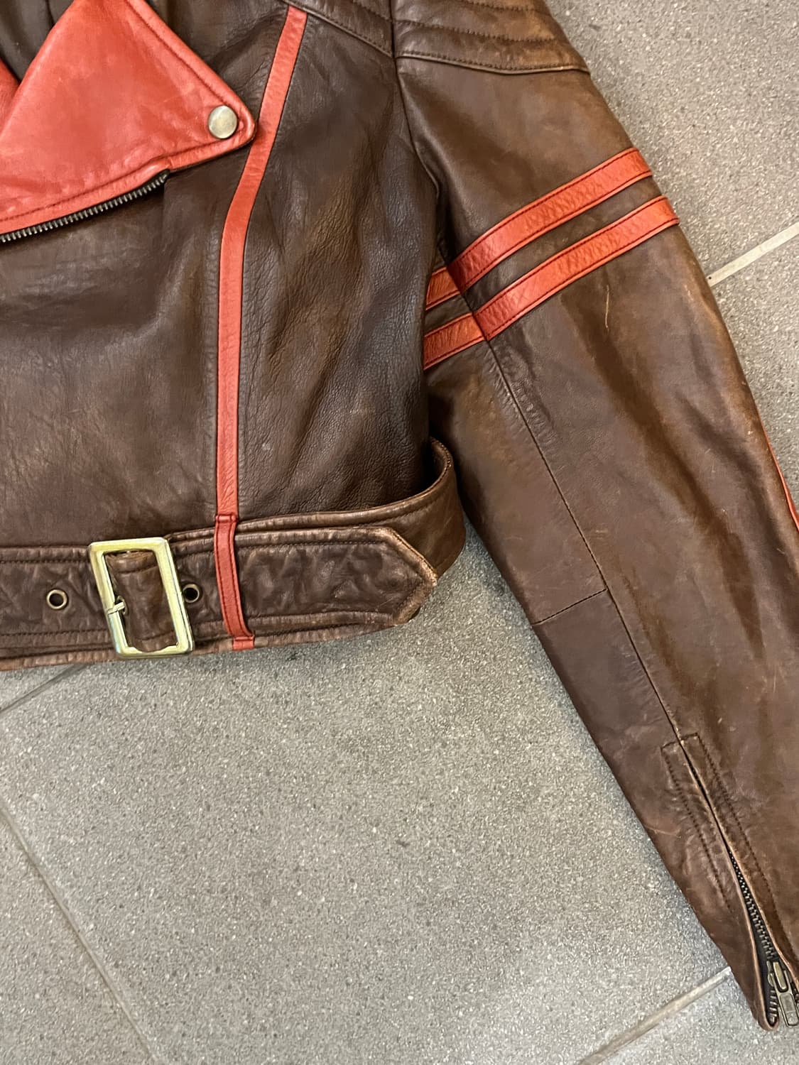 11s 장폴고티에 크롭 라이더 자켓 상품이미지7