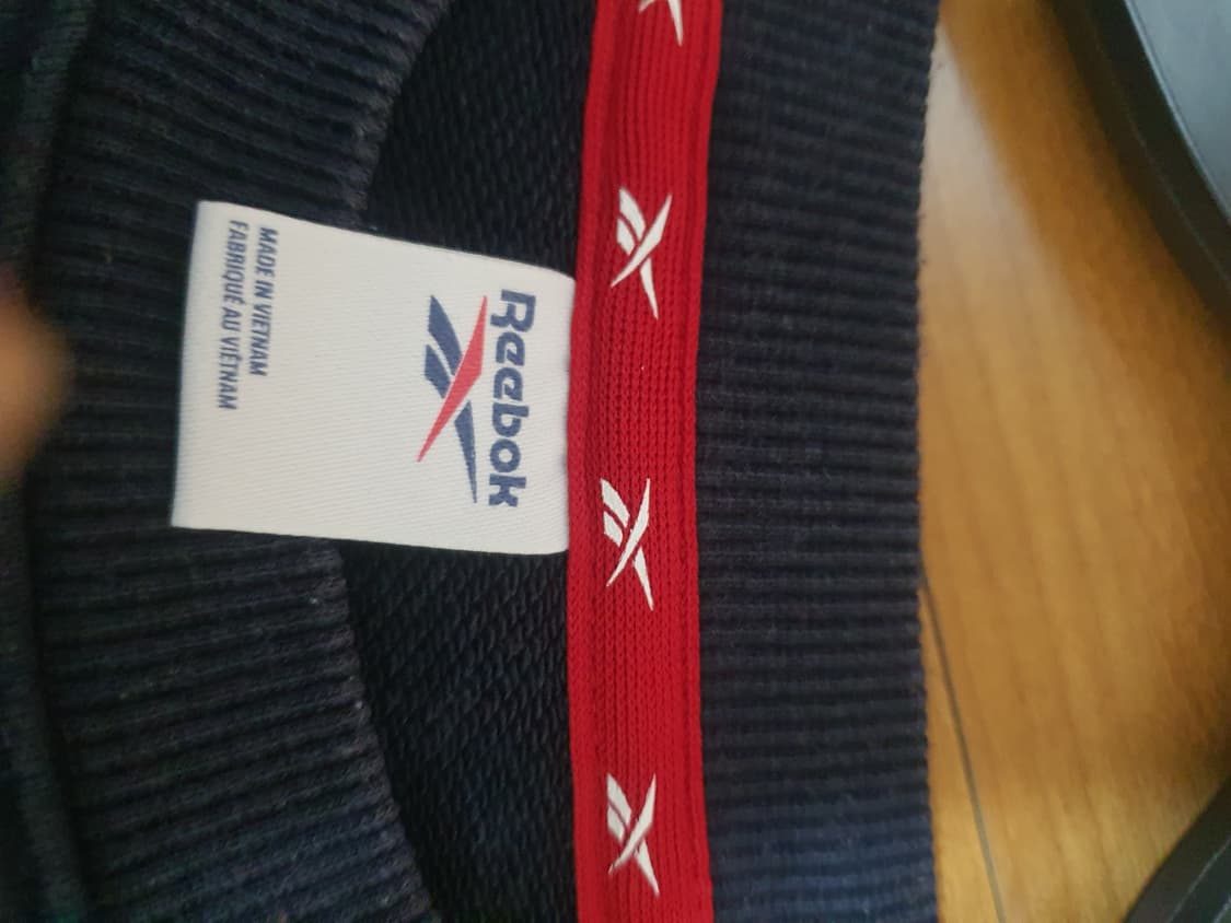 리복 맨투맨 티셔츠 XL 사이즈 상품이미지3