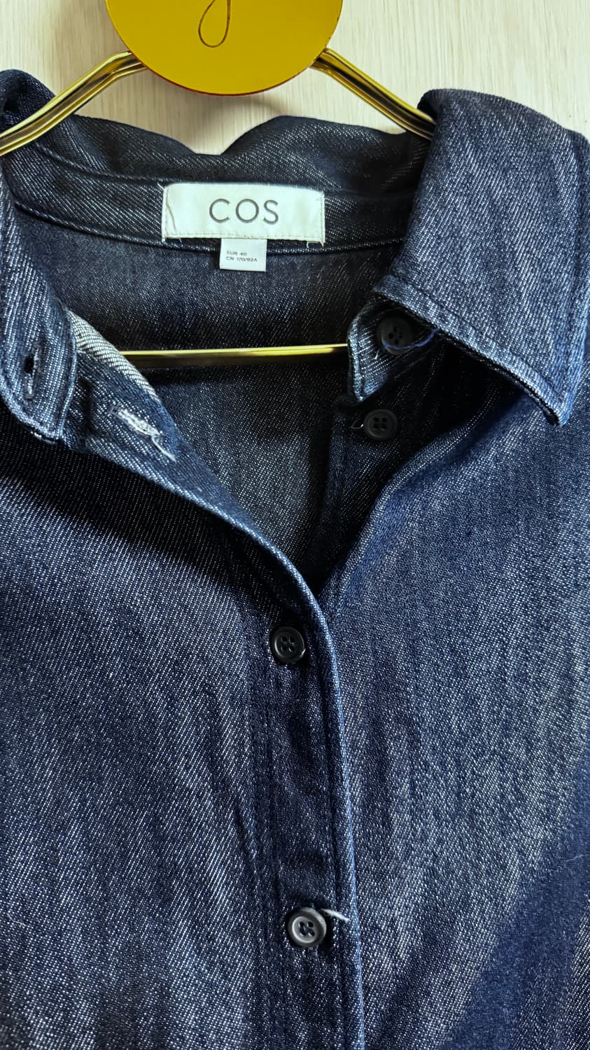 COS 데님 셔츠 원피스 사이즈 40 상품이미지3