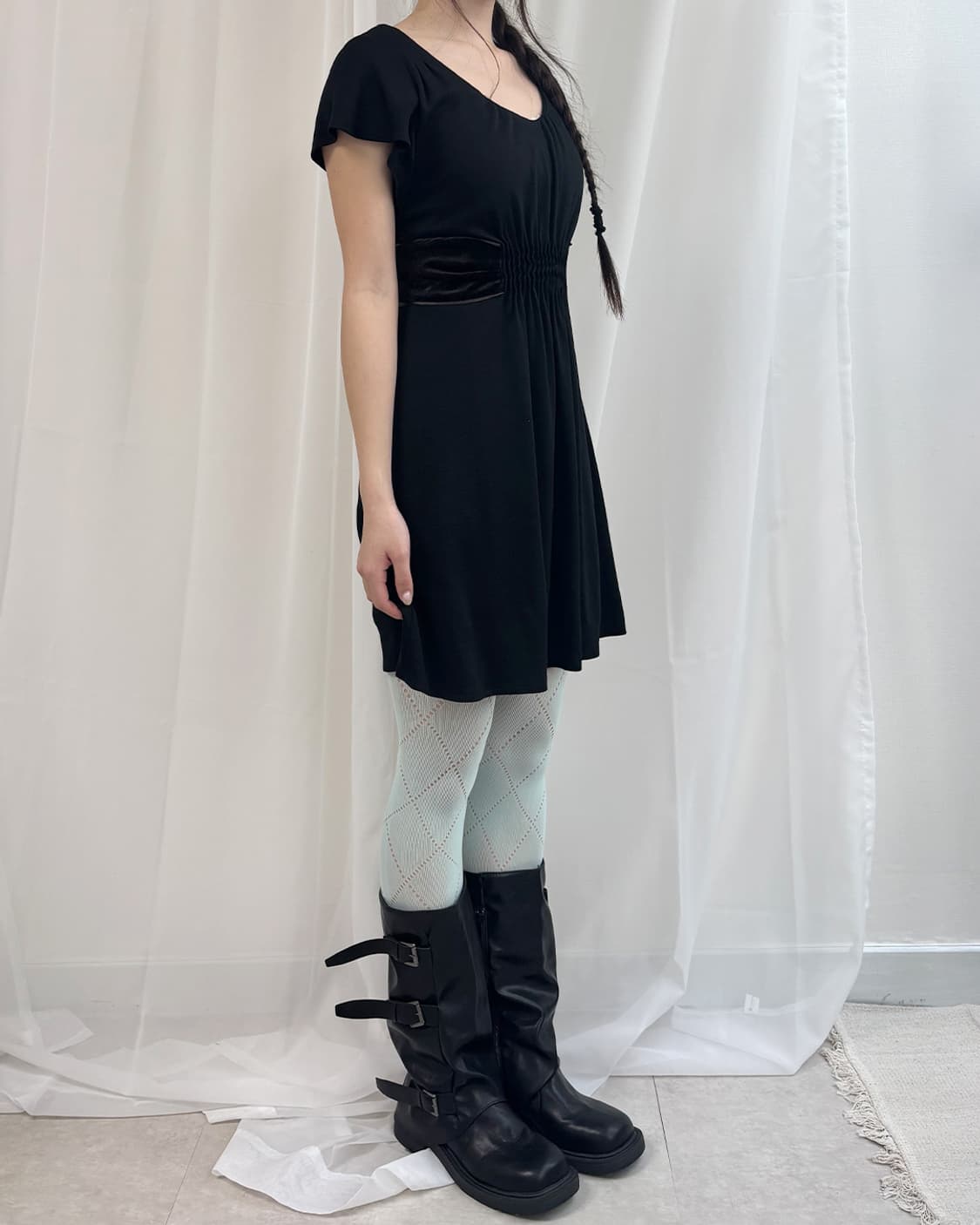 popori waist velvet deco point ops 상품이미지3