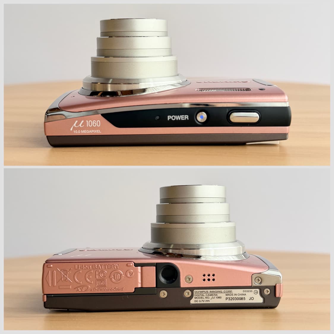 ✨미품 (희귀 컬러/풀구성) ✨딸기우유 핑크! 올림푸스 뮤 1060 상품이미지7