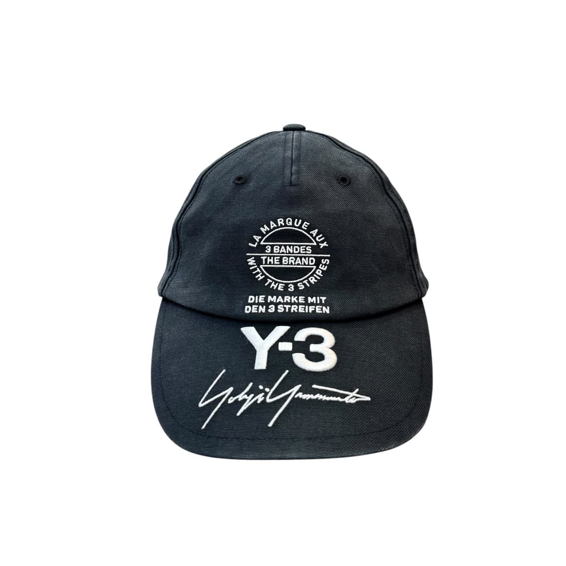 Y3 요지 야마모토 자수 로고 캡 상품이미지2
