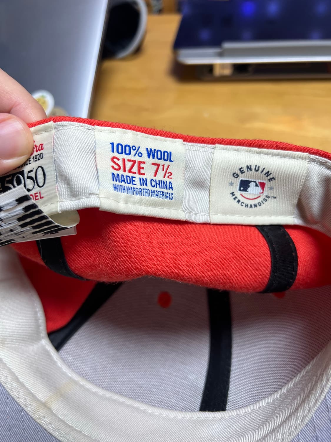 뉴에라 X 피어오브갓 에센셜 울  • 오렌지 • 7 1/2 상품이미지3