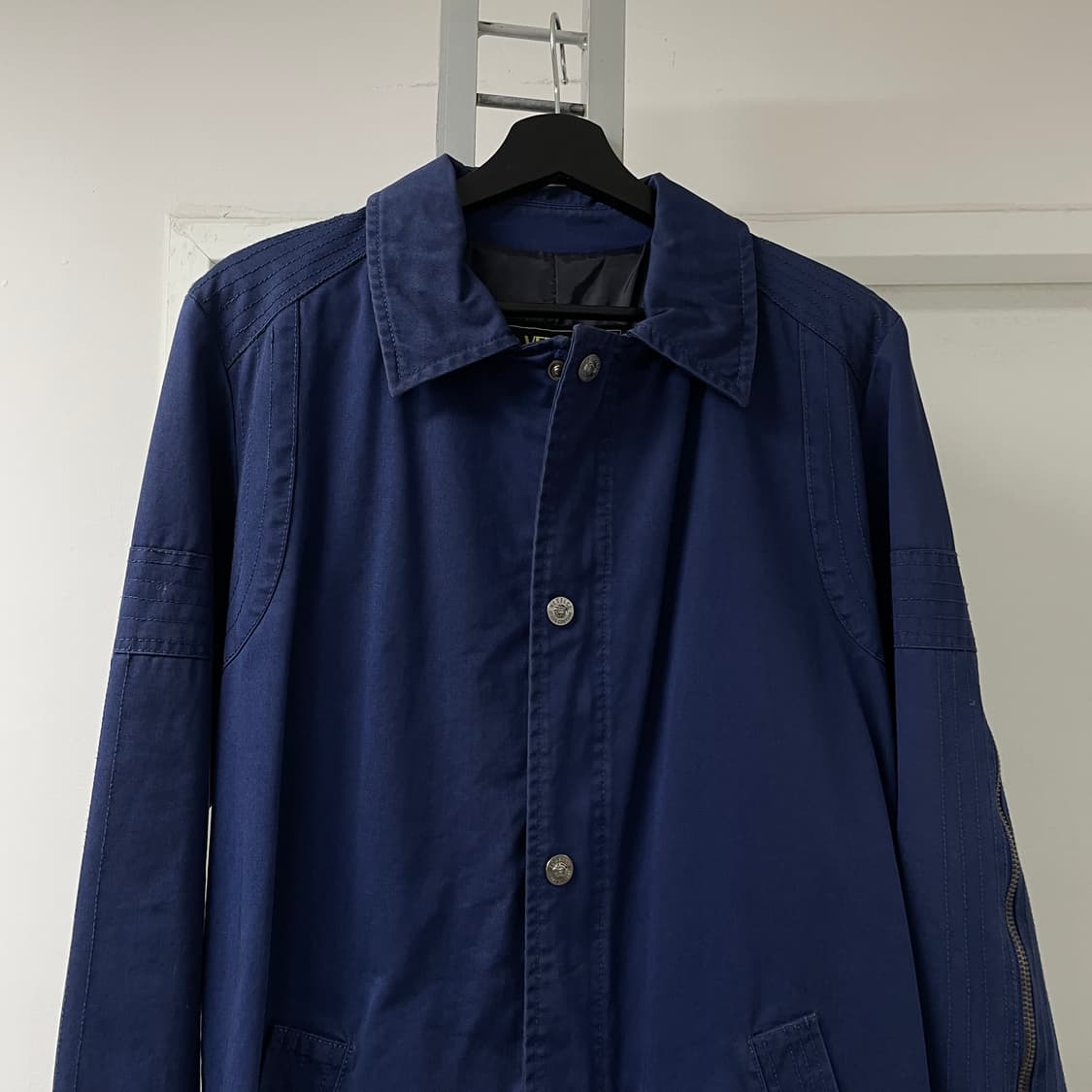 베르사체 블루 코트 S 상품이미지2