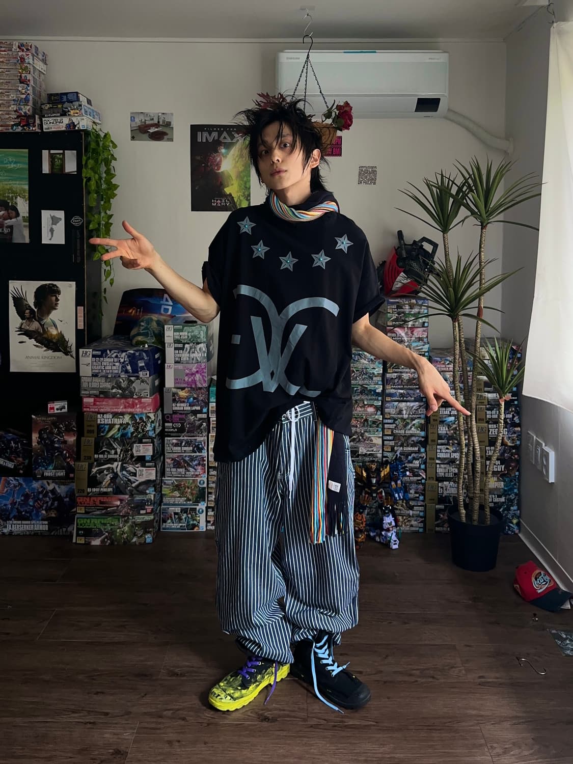 The Shop TK 하프 앤 하프 머플러 상품이미지4