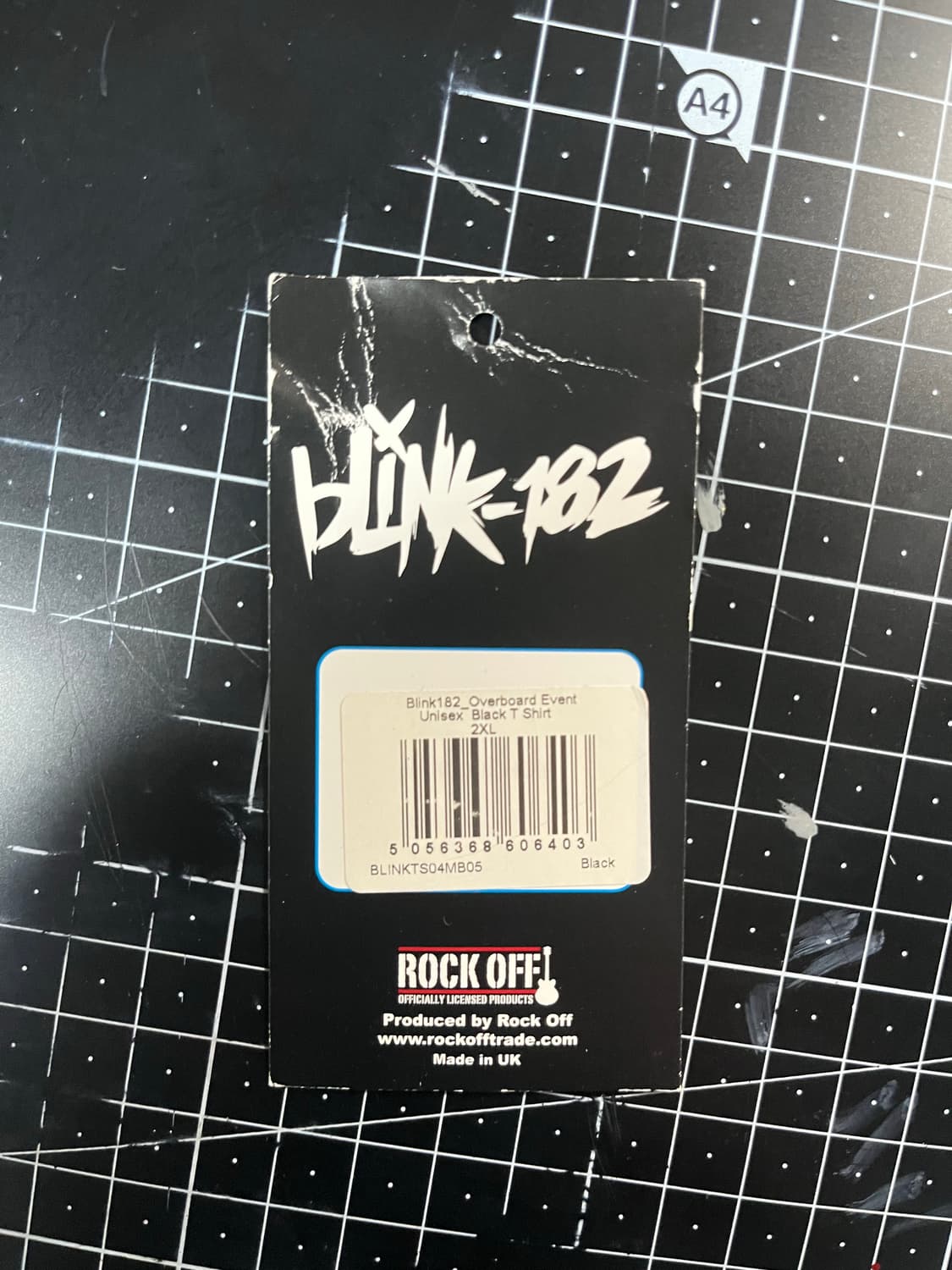 BLINK-182 락밴드 반팔 티셔츠 블링크182 오피셜 머천다이즈 상품이미지4