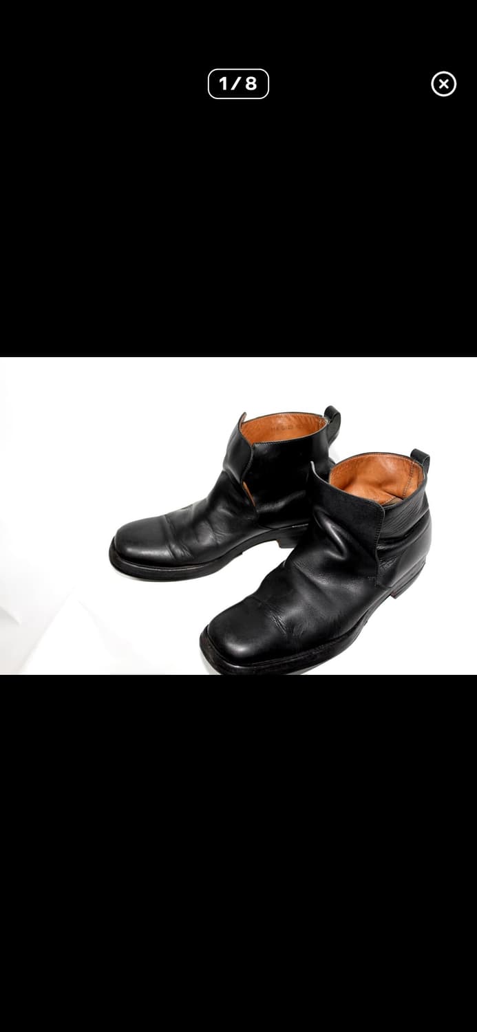 00s gucci 구찌 카프스킨 레더 부츠 275 상품이미지1