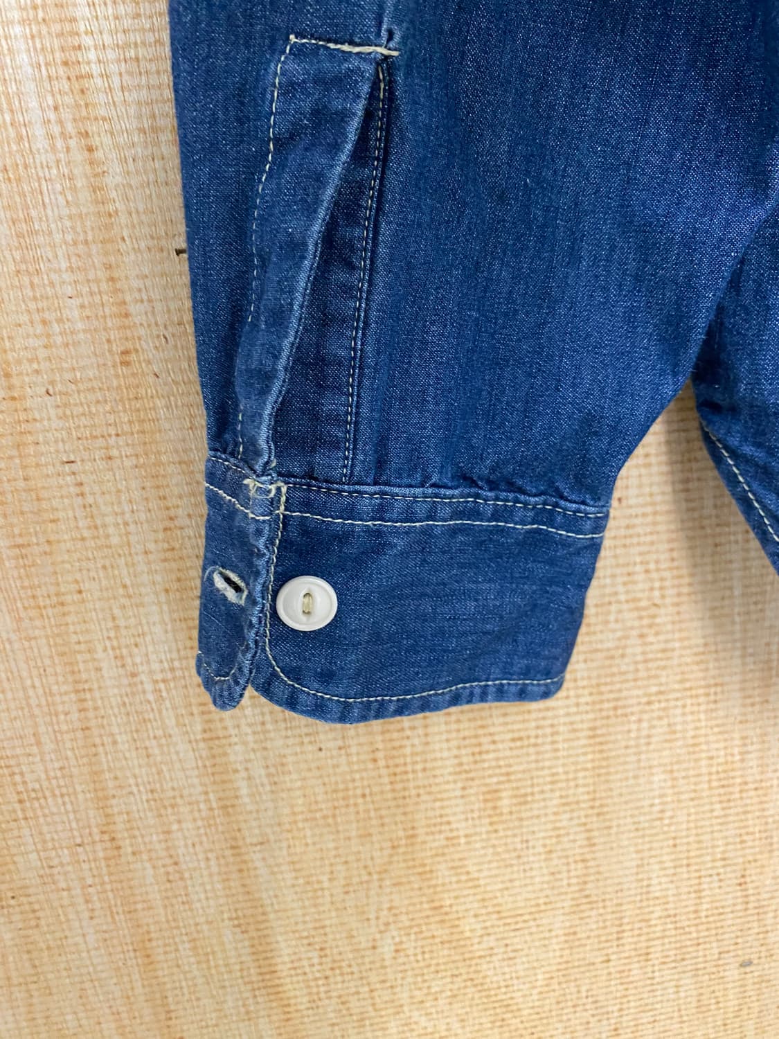 HOUSTON denim shirts 휴스턴 재팬 데님 워크셔츠 상품이미지8