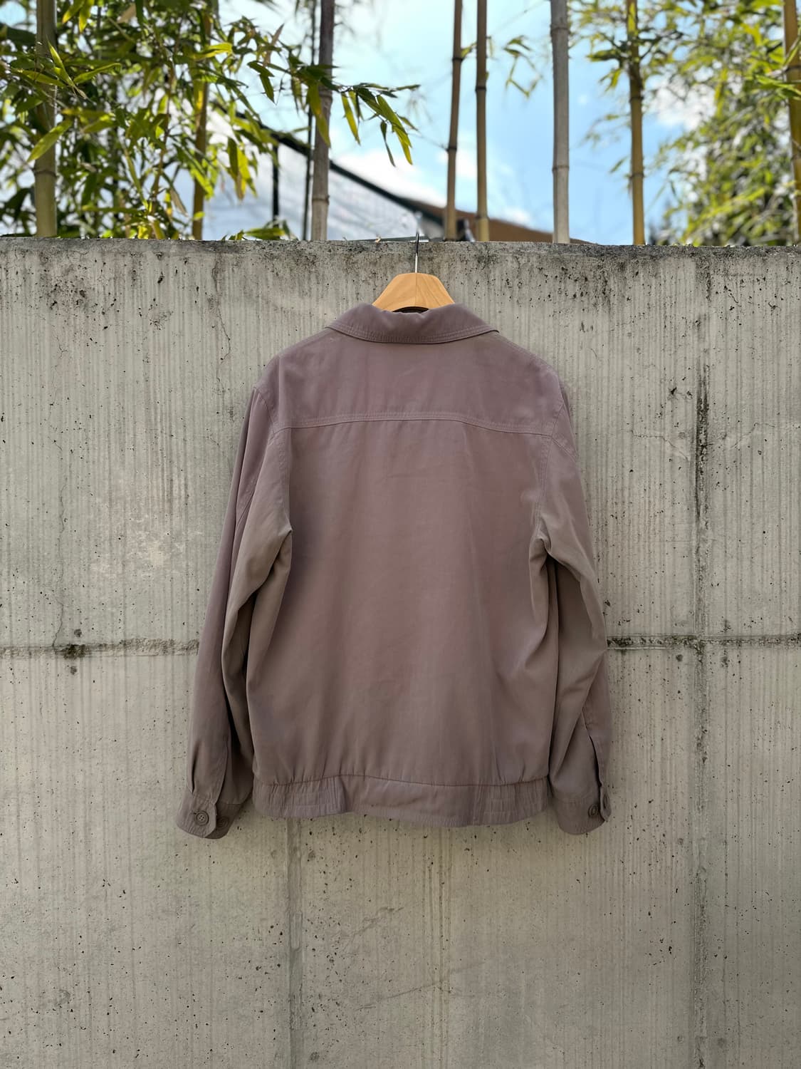 Japenese 버튼 집업 블루종 자켓 상품이미지2