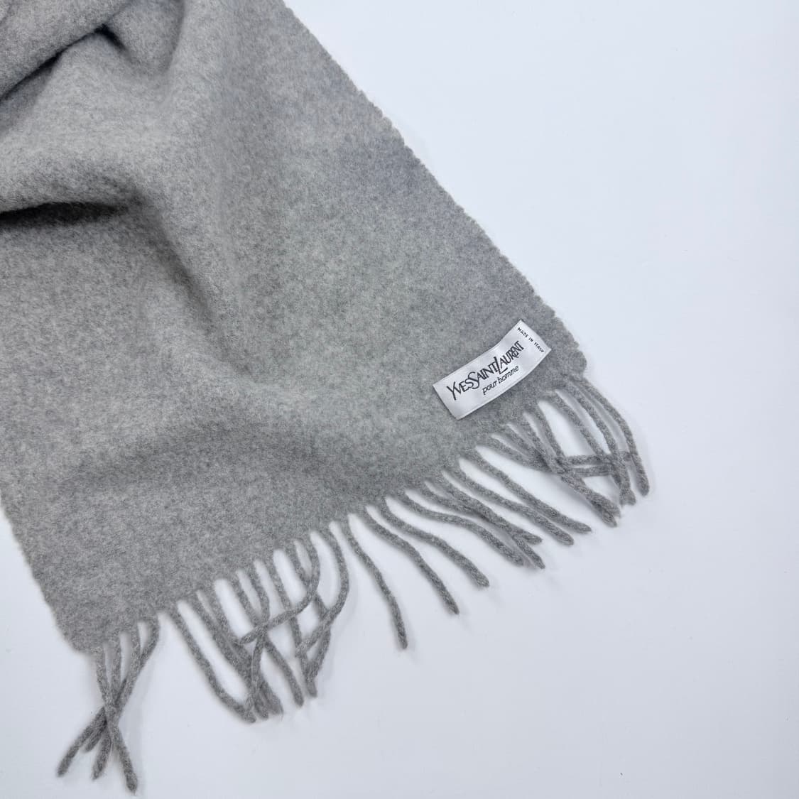 90s ysl 이브생로랑 울 머플러 상품이미지3