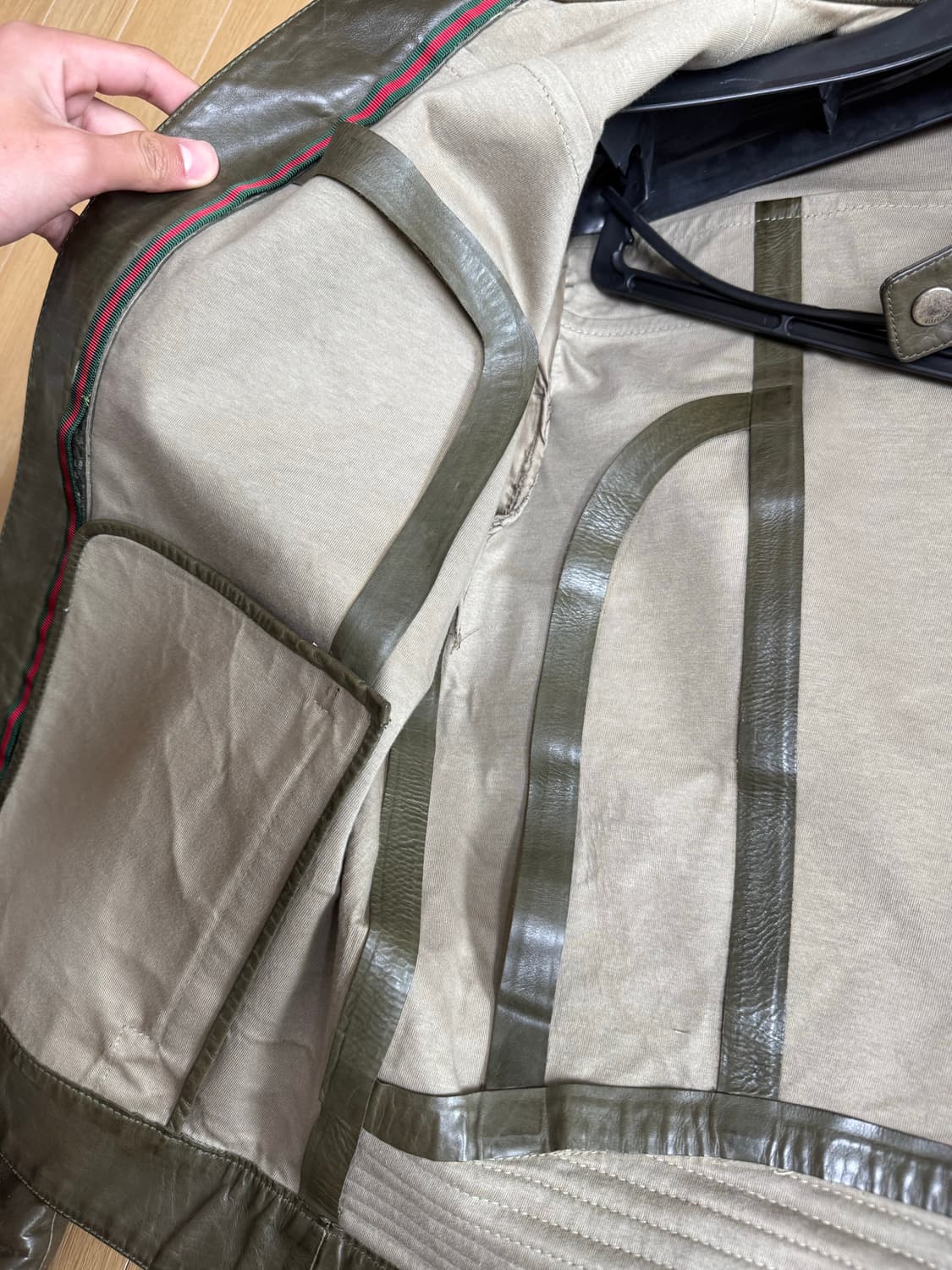 2011 s/s 구찌 가죽자켓 상품이미지4