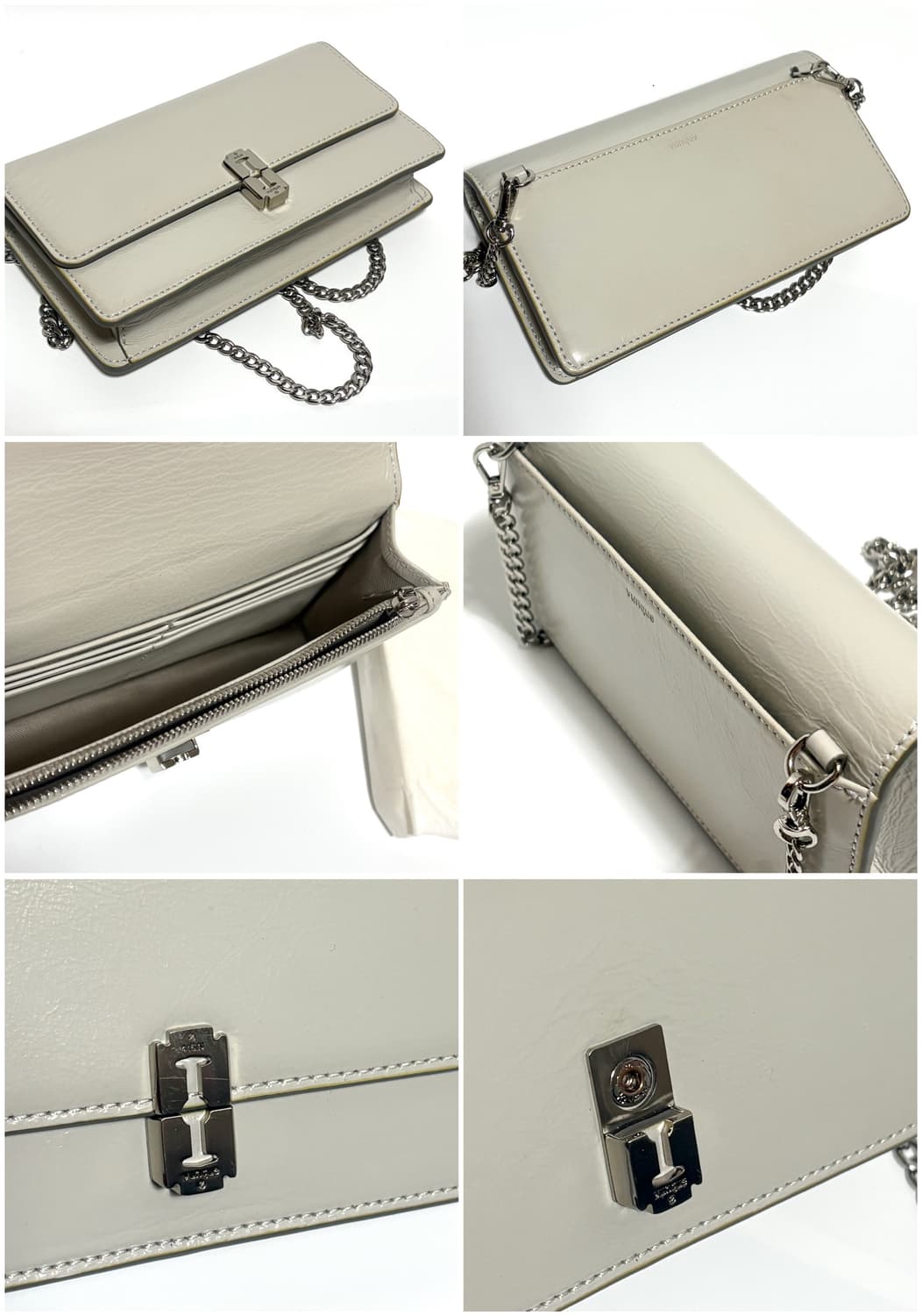 Vunque 분크 오캄 디롯트 미니 크로스백 라이트 베이지 가방 상품이미지5