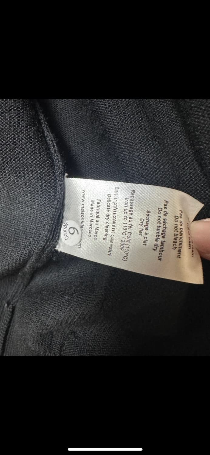 메종키츠네 남녀공용 트리컬러 폭스 가디건 상품이미지7