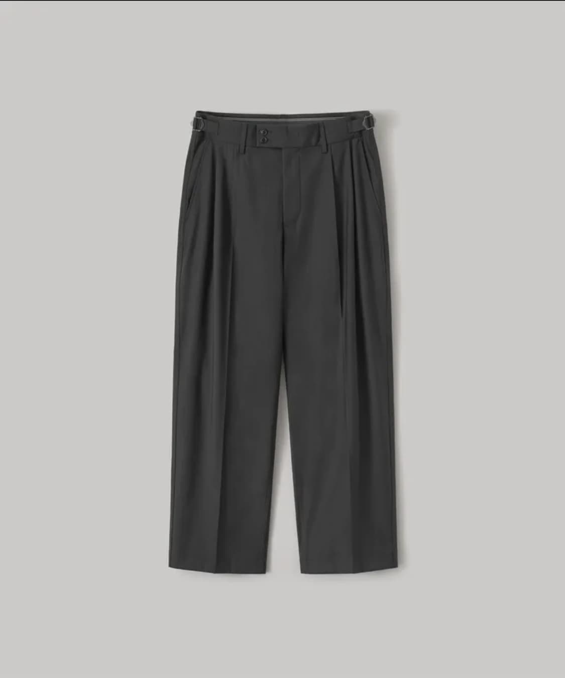 [AW] Santiago Slacks flexible (Charcoal) 상품이미지1