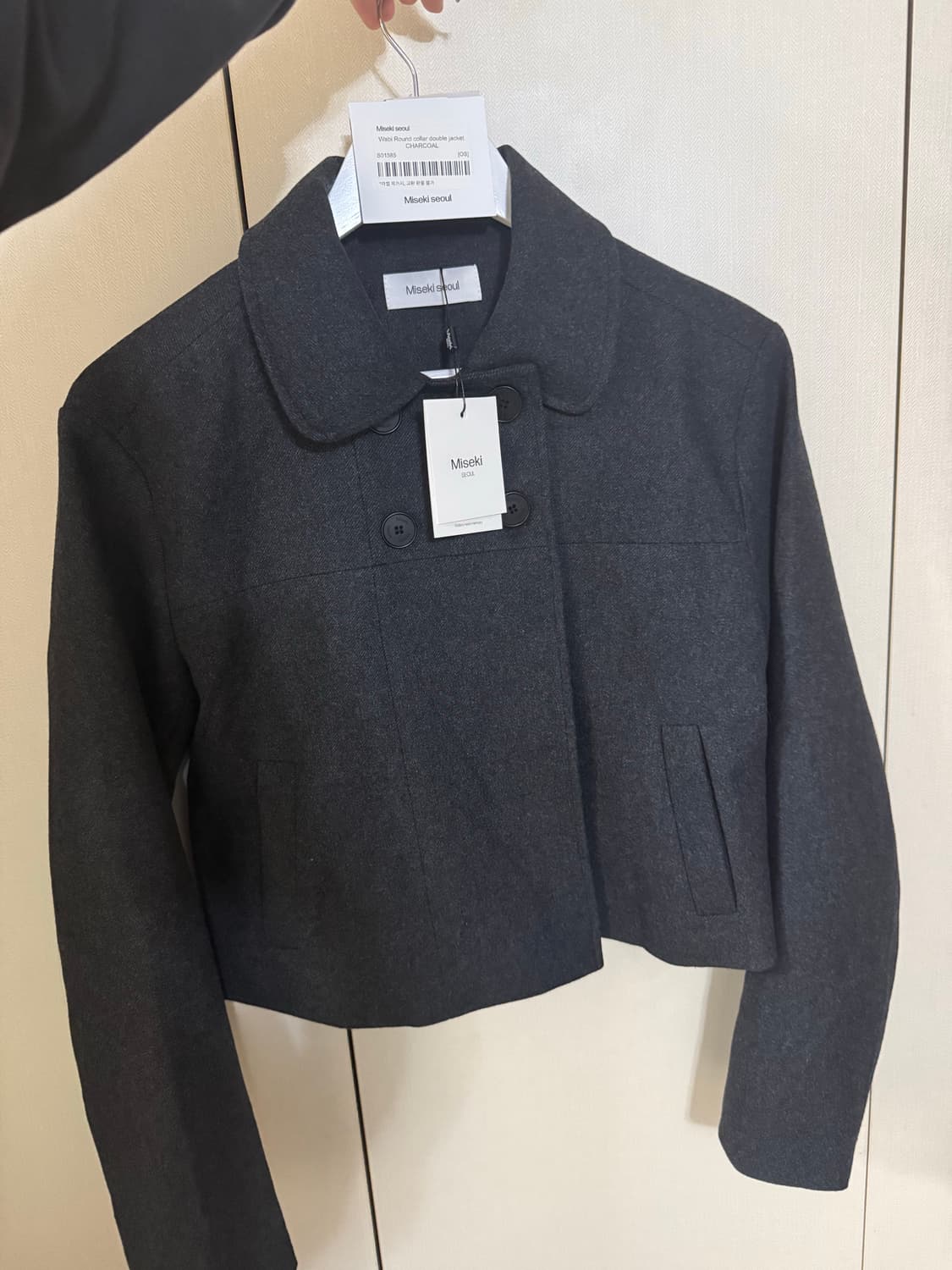 (새상품)미세키서울 자켓 미세키서울 코트 상품이미지1