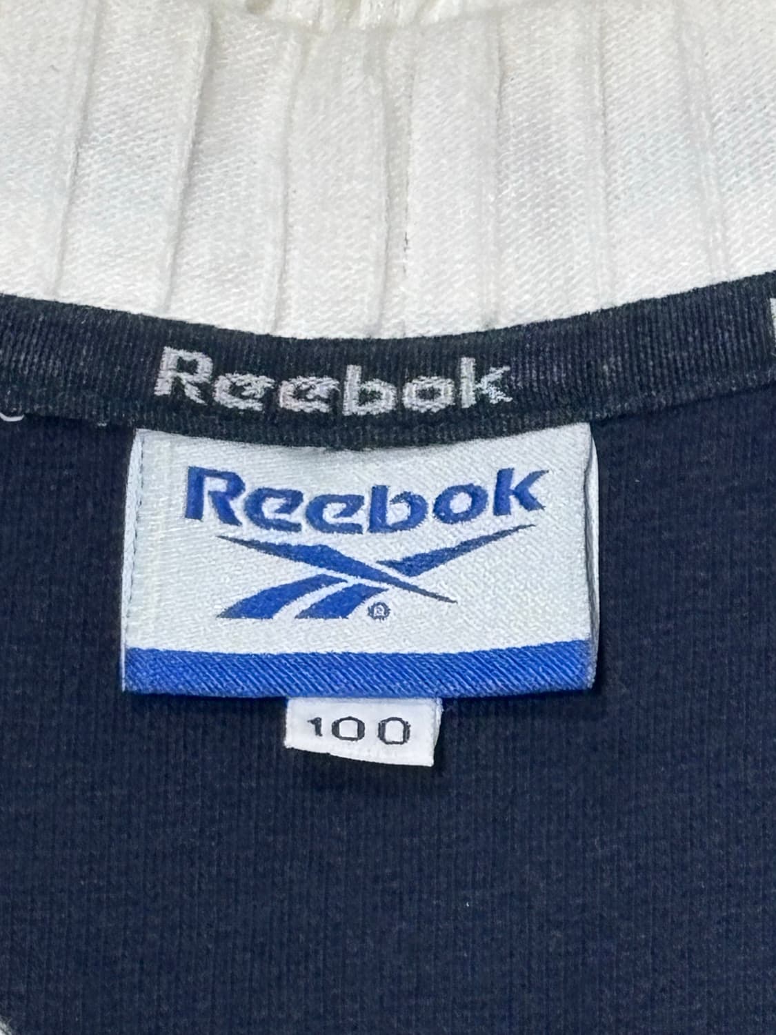 리복 90‘s 스몰로고 니트조끼 상품이미지6