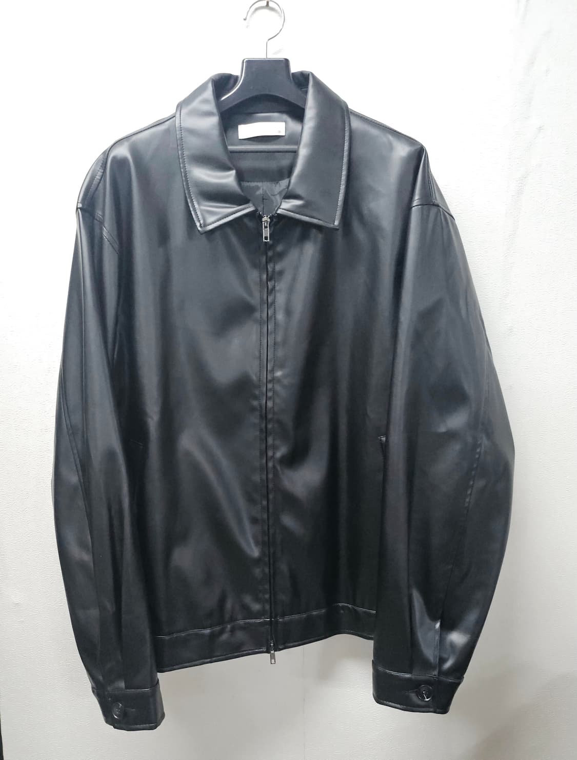 SCENT 블랙 레더 남성 자켓 XL 상품이미지1